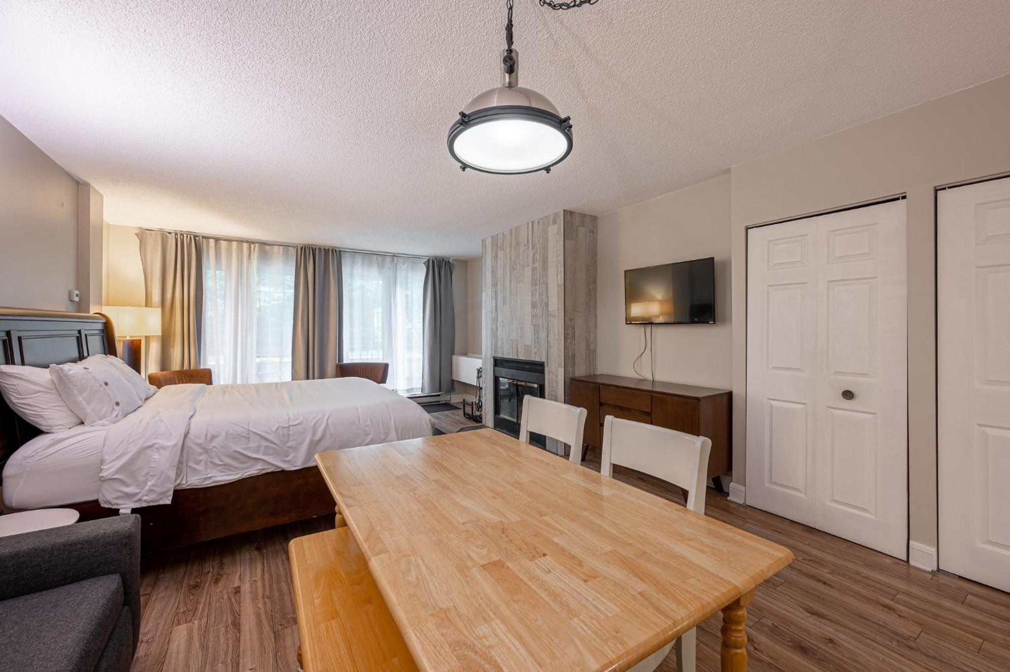 Apartamento Le Bordeau A Saint-Sauveur-des-Monts Exterior foto